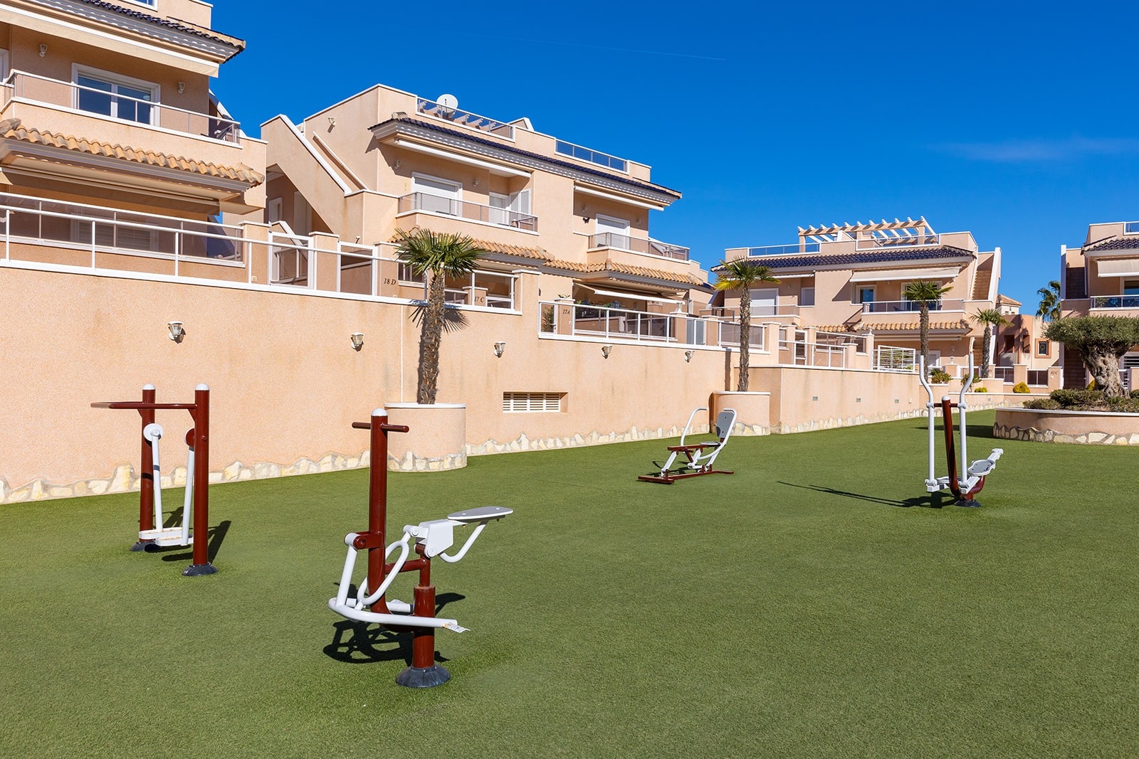 Trim apparater rett ved denne boligen. Galleribilde