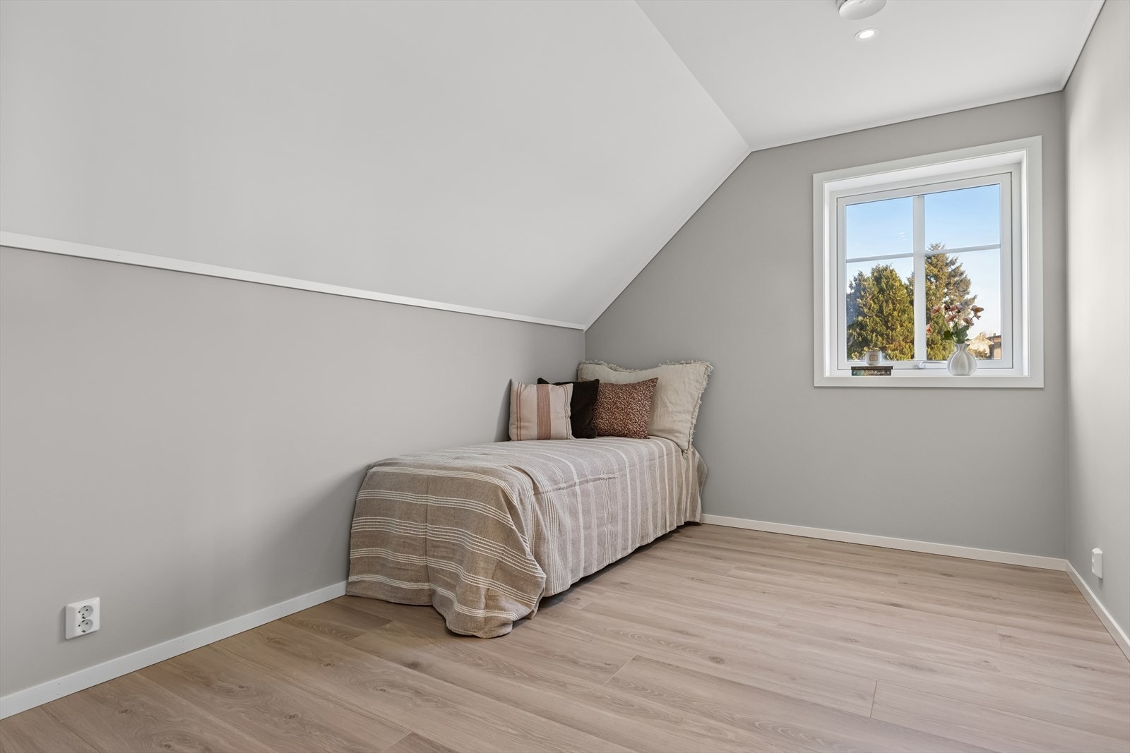 Soverom 2 har også plass til dobbeltseng om ønskelig. Galleribilde