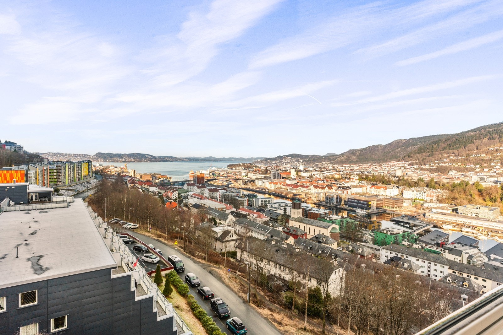 Her har man også kveldssol. Galleribilde