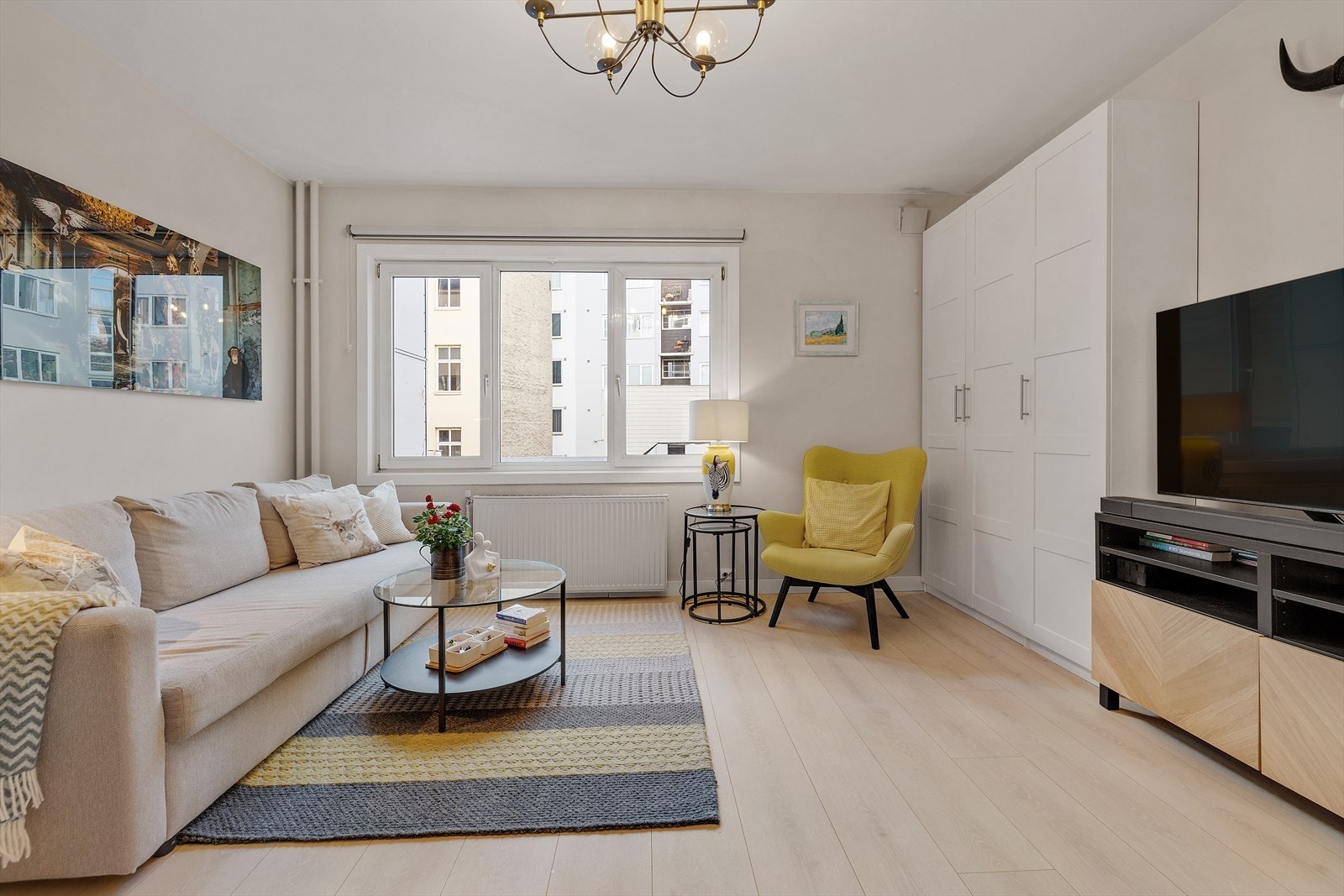 Leiligheten har en god planløsning med flere smarte løsninger. Galleribilde