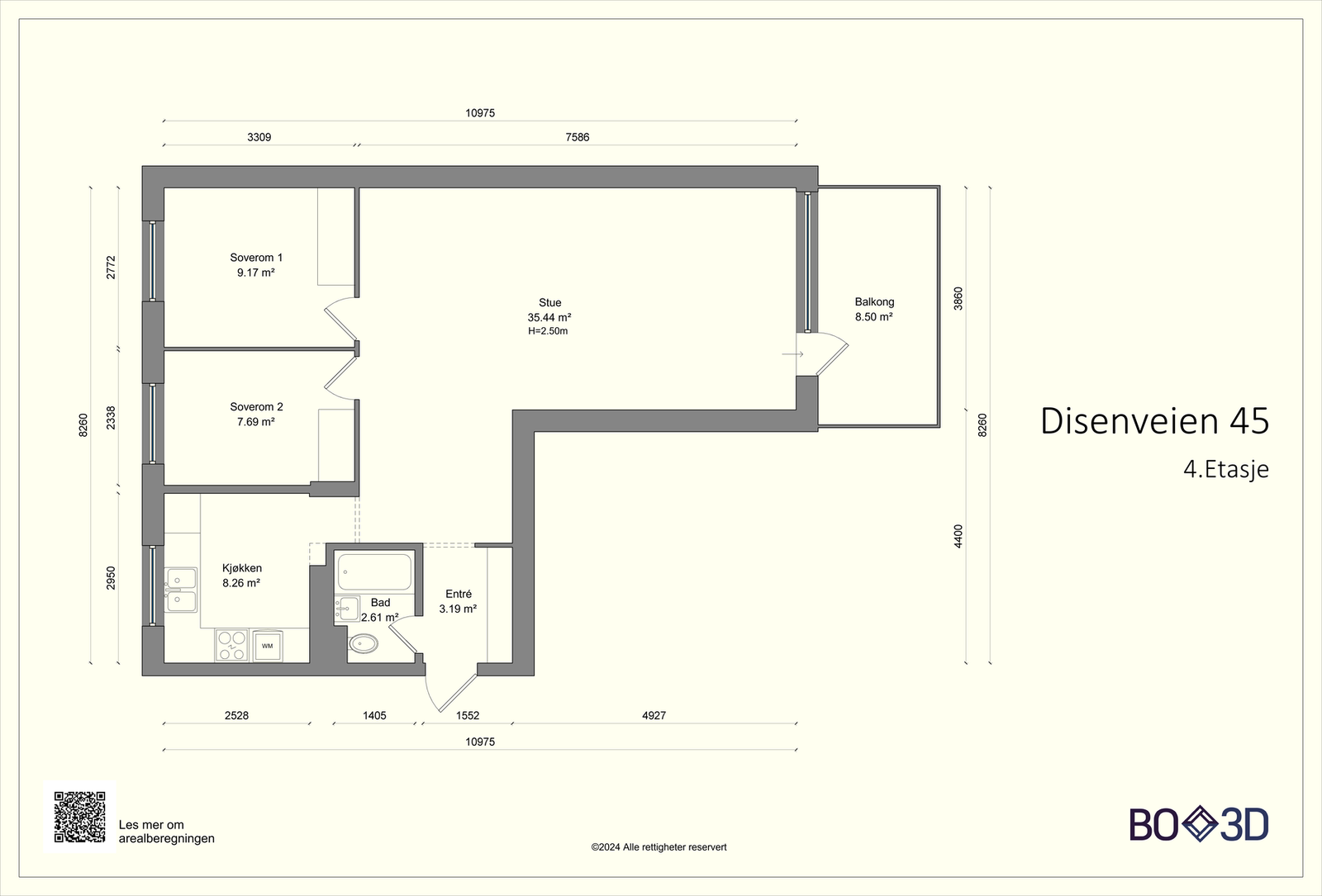 Plantegning. Galleribilde