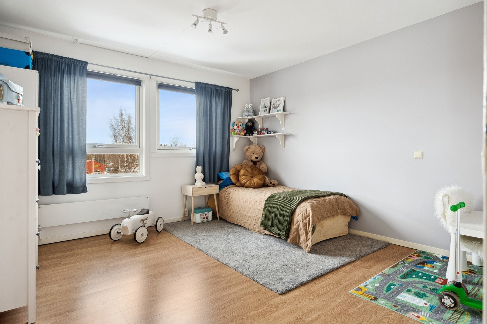 Soverom nr. 2 måler 13,5 kvm. Galleribilde