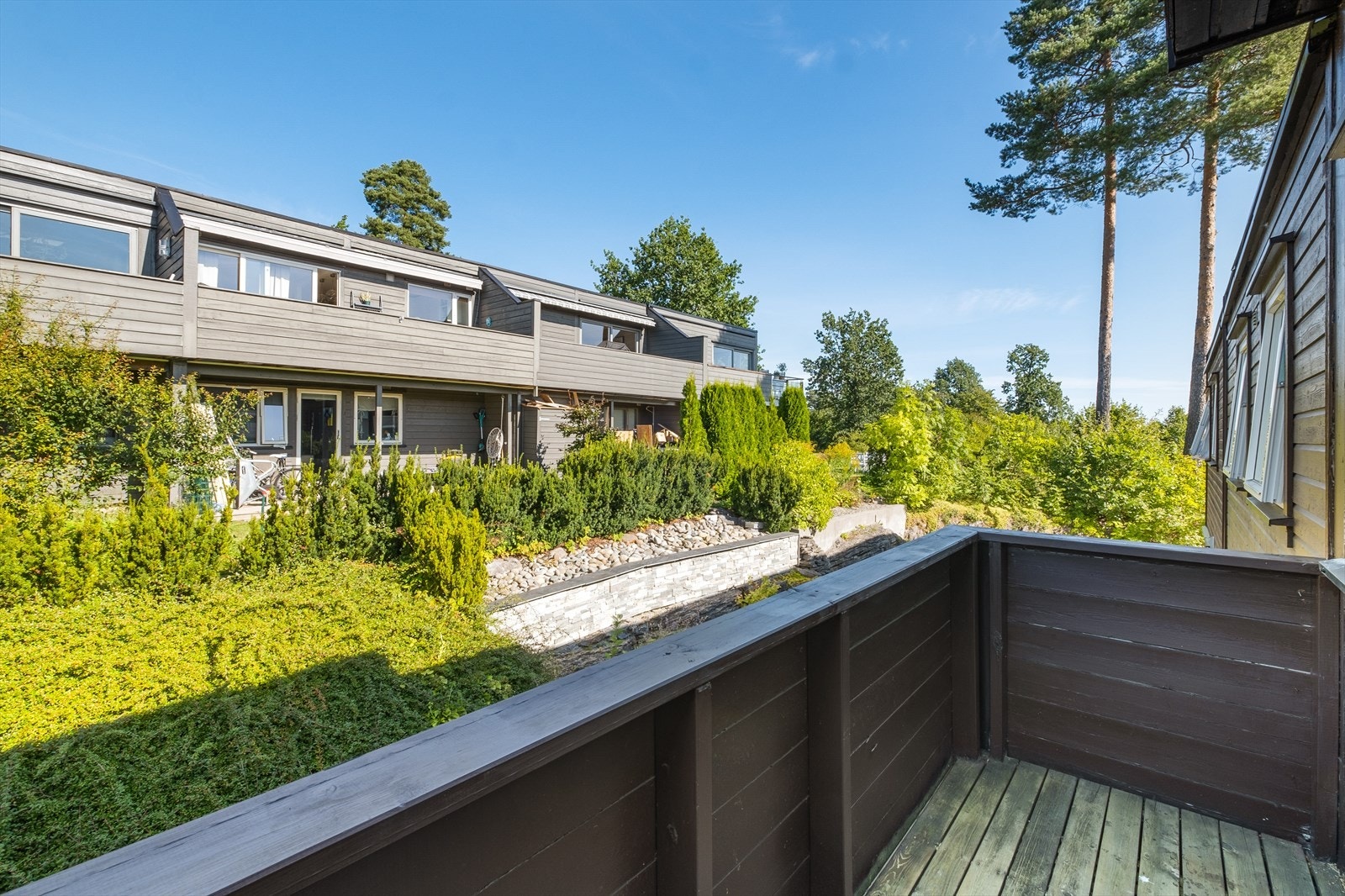 Her er det plass til utemøblement, blomster etc. Galleribilde
