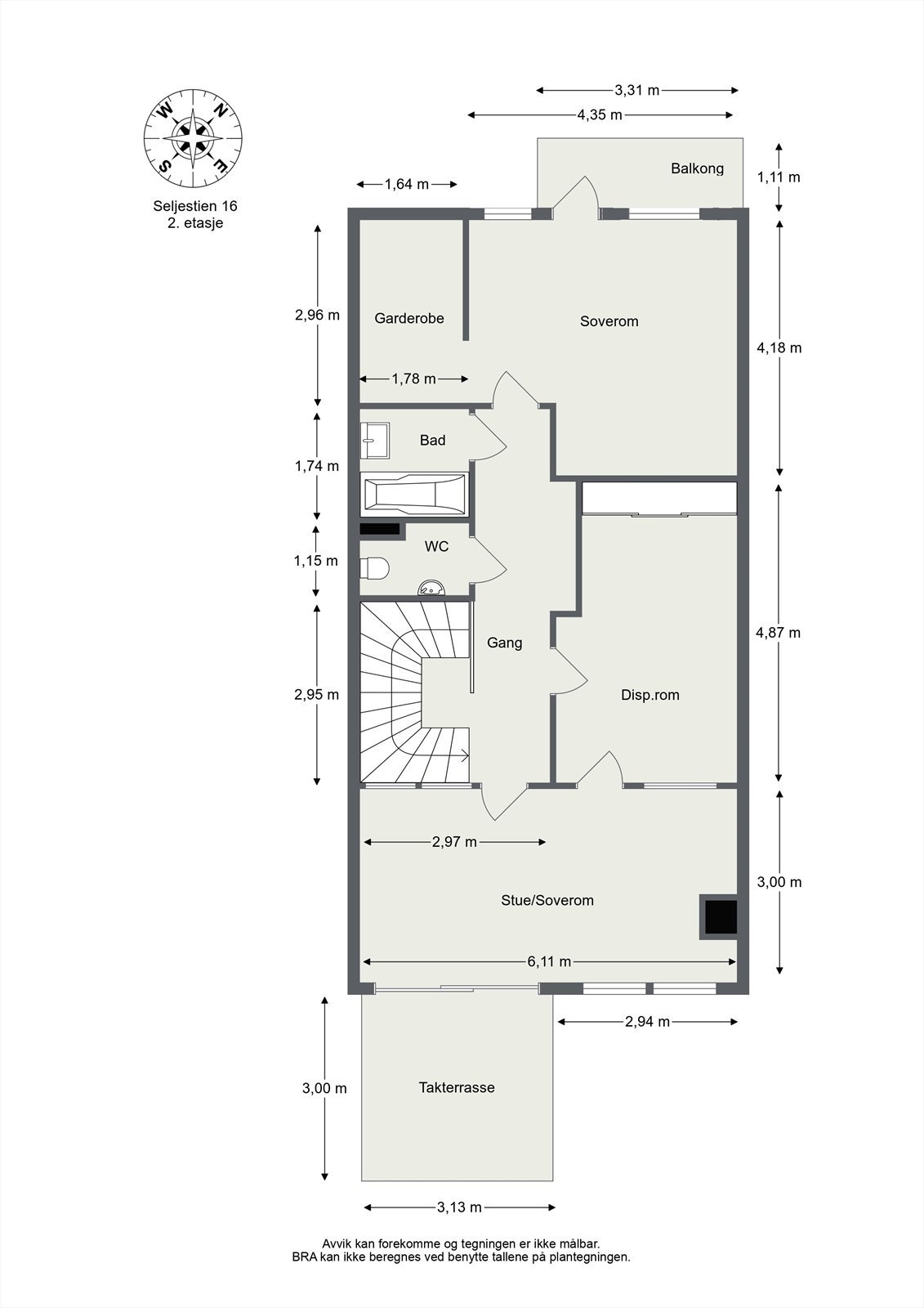 Seljestien 16 - 2. etg. Galleribilde