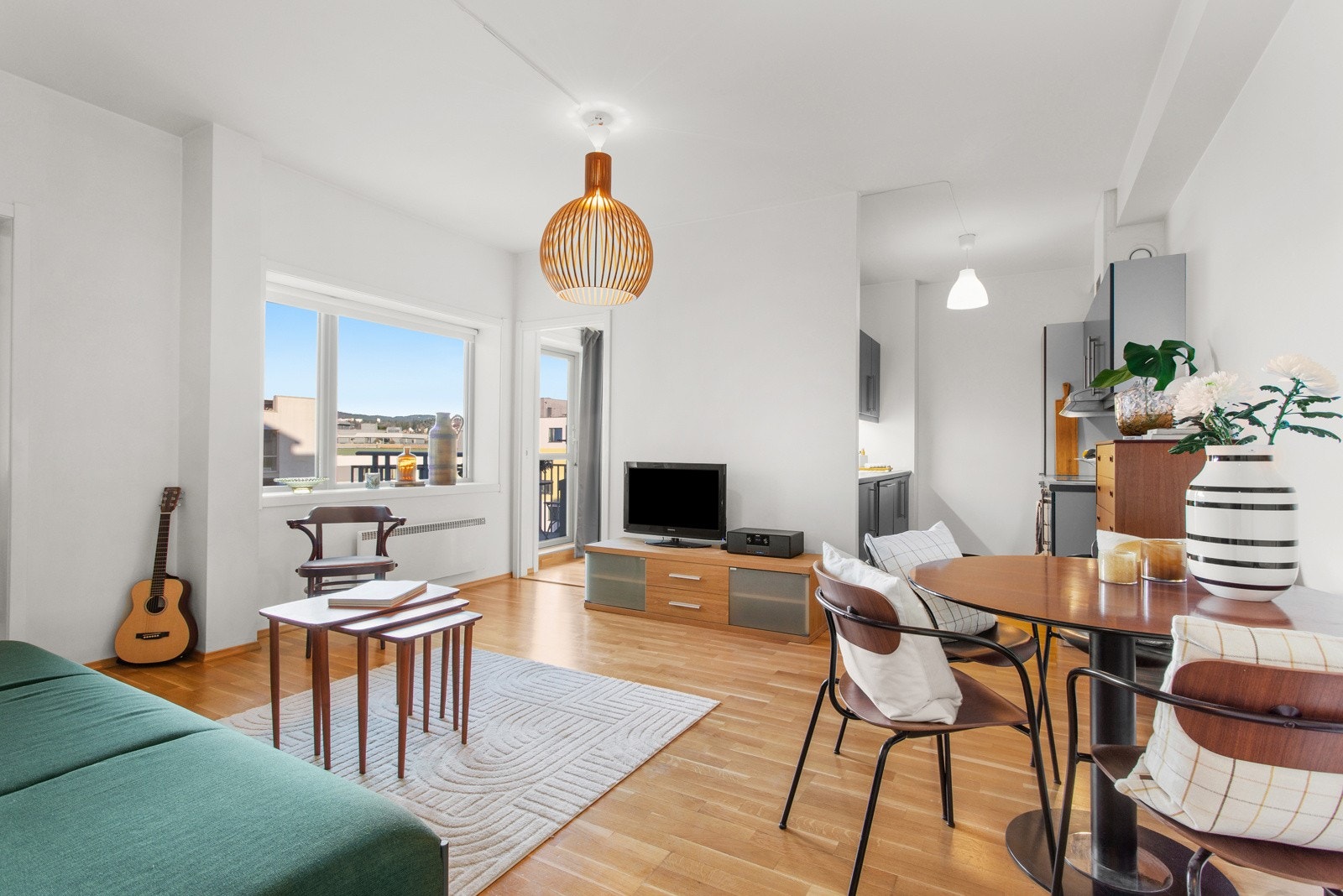 Leiligheten ligger i 5. etasje og er på 57kvm. Galleribilde