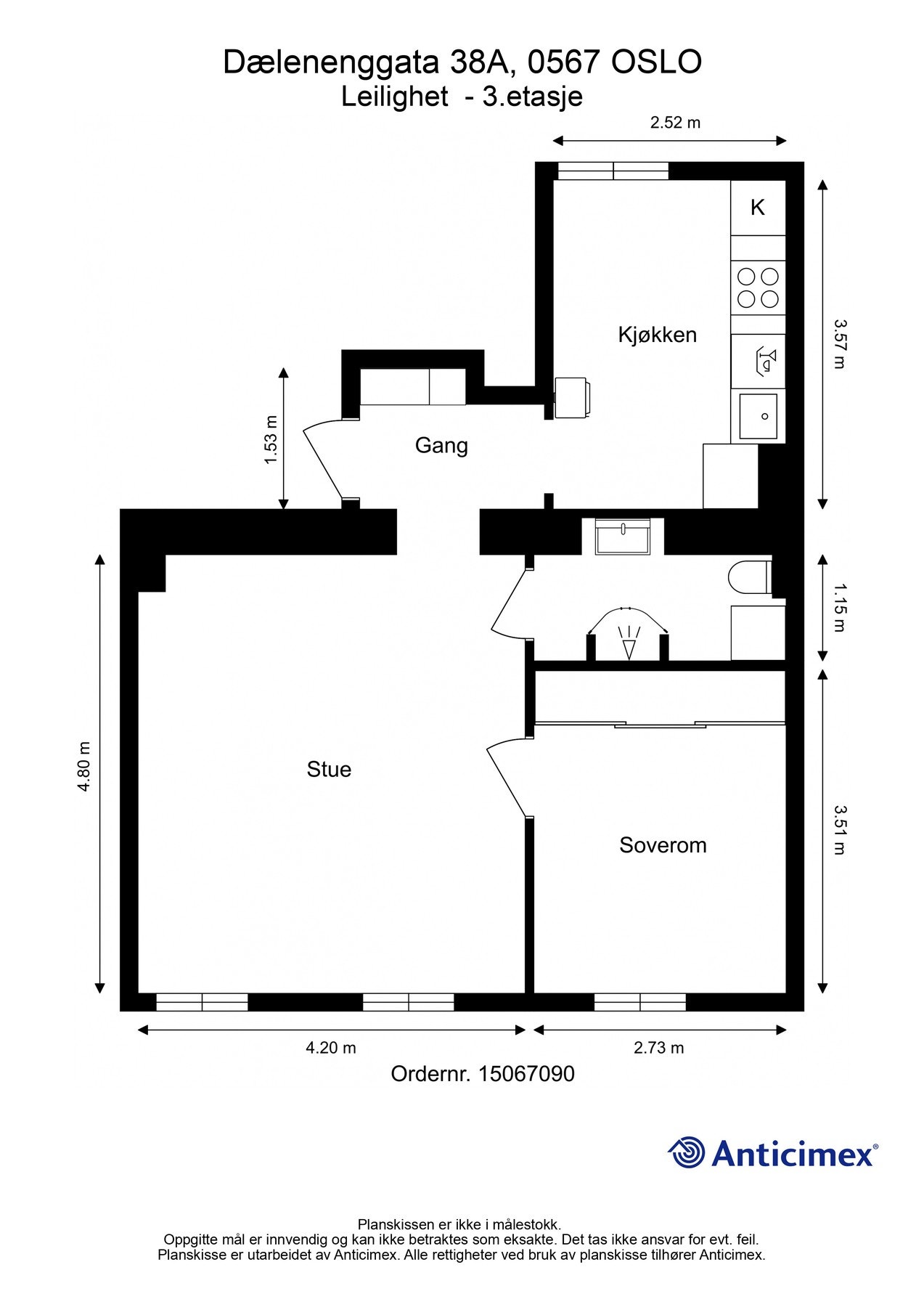 Vi tar en nærmere titt på plantegningen slik at du har god oversikt når du blar videre. Galleribilde