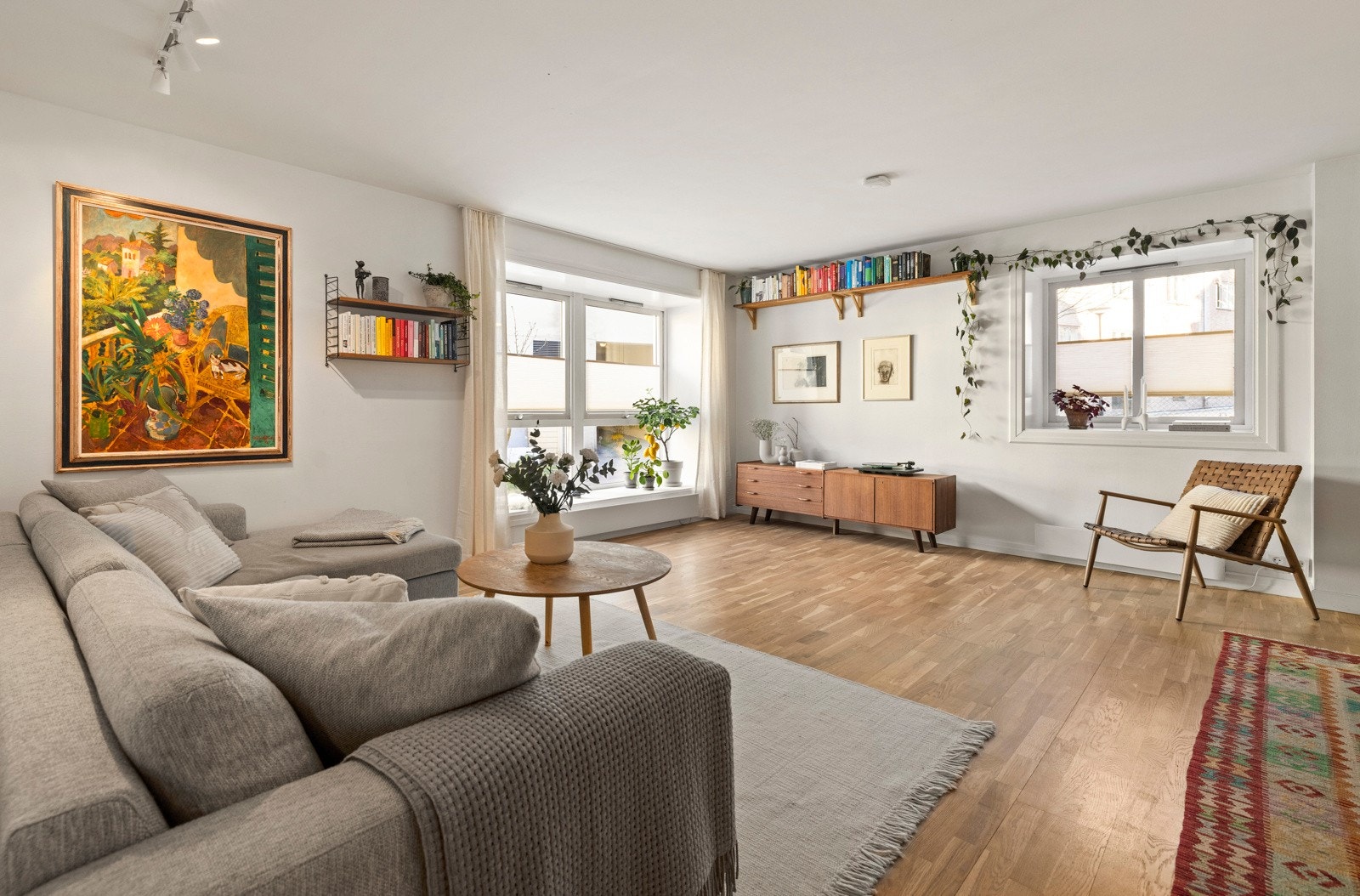 Velkommen til Gjøvikgata 4B - En flott leilighet i rolige omgivelser i indre gårdsrom Galleribilde