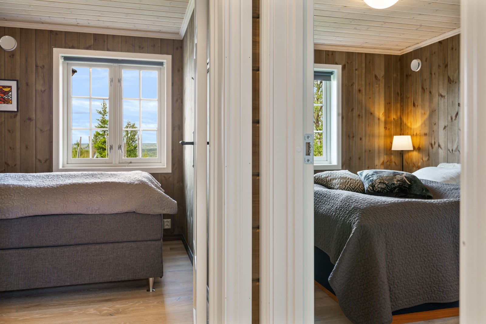 Soverom - hytta har totalt 3 soverom i tillegg til ett soverom i annekset. Galleribilde