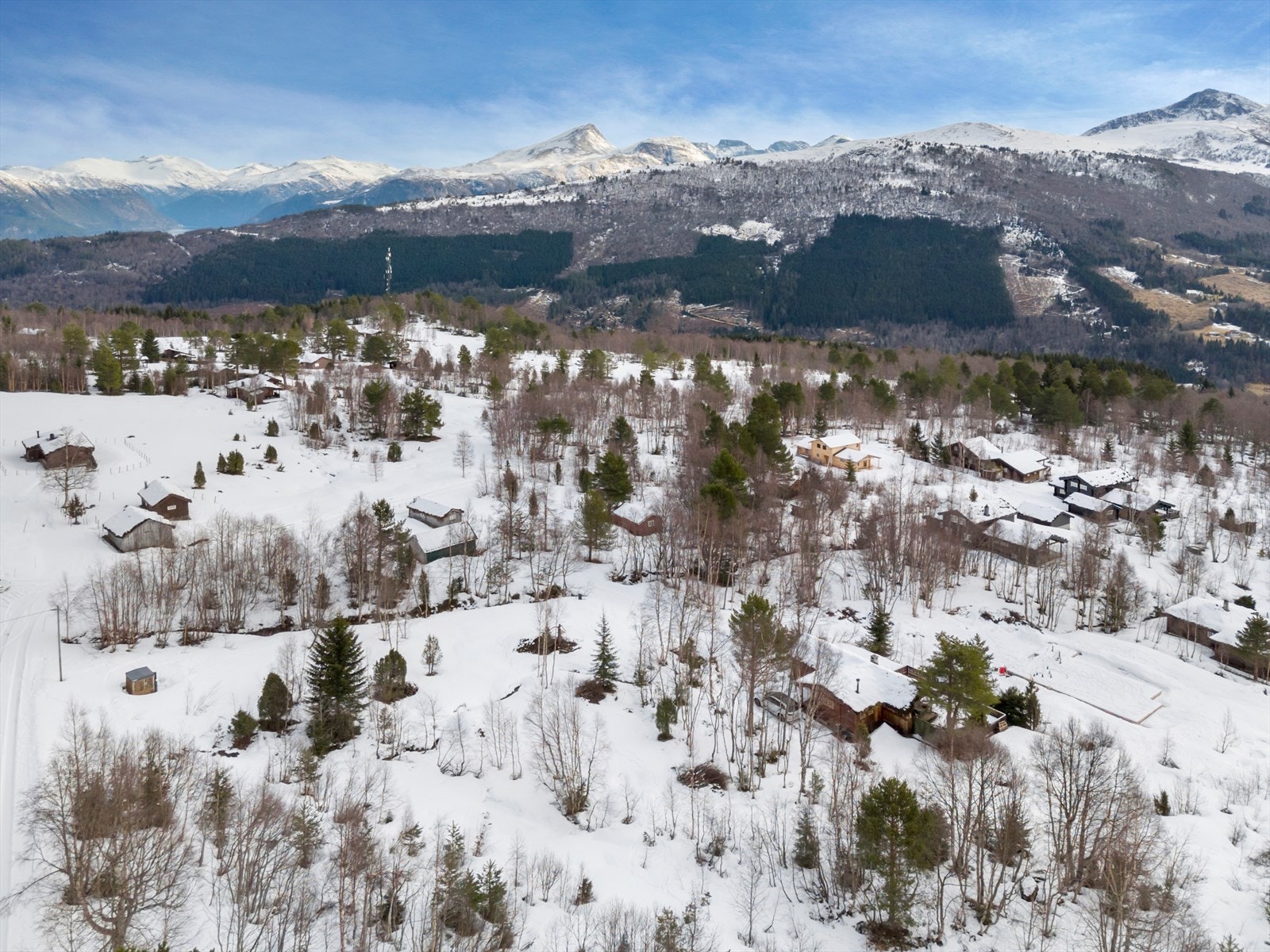 Dronefoto Galleribilde
