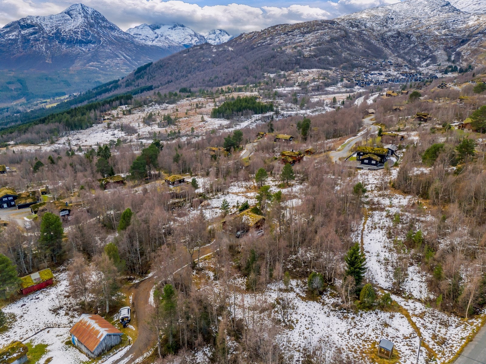 Dronefoto Galleribilde