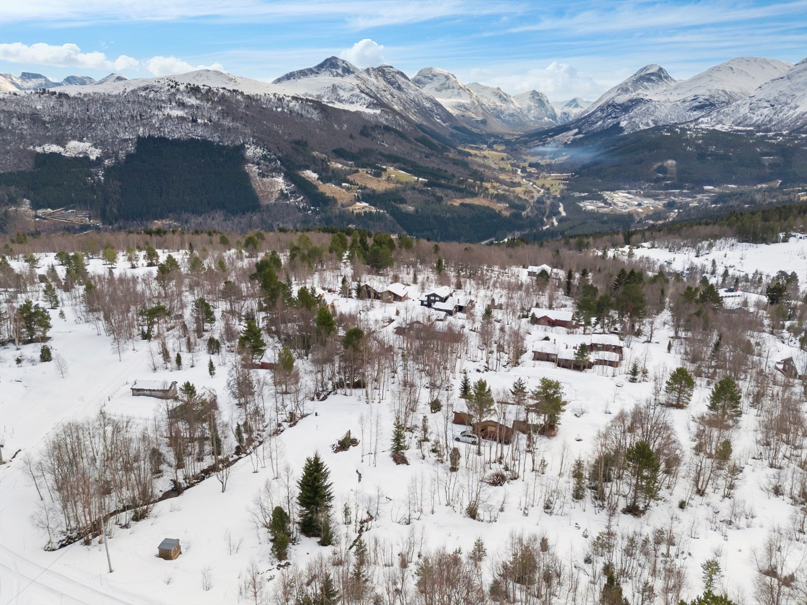 Dronefoto Galleribilde