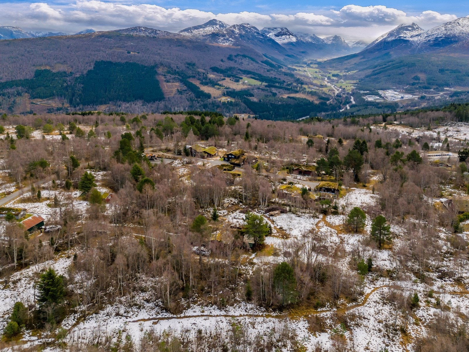 Dronefoto Galleribilde