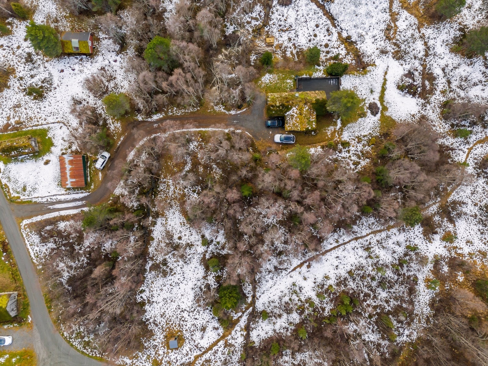 Dronefoto Galleribilde