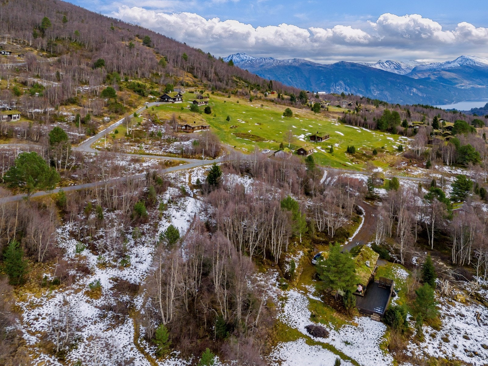 Dronefoto Galleribilde