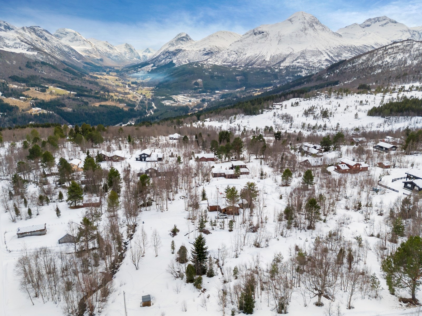 Dronefoto Galleribilde