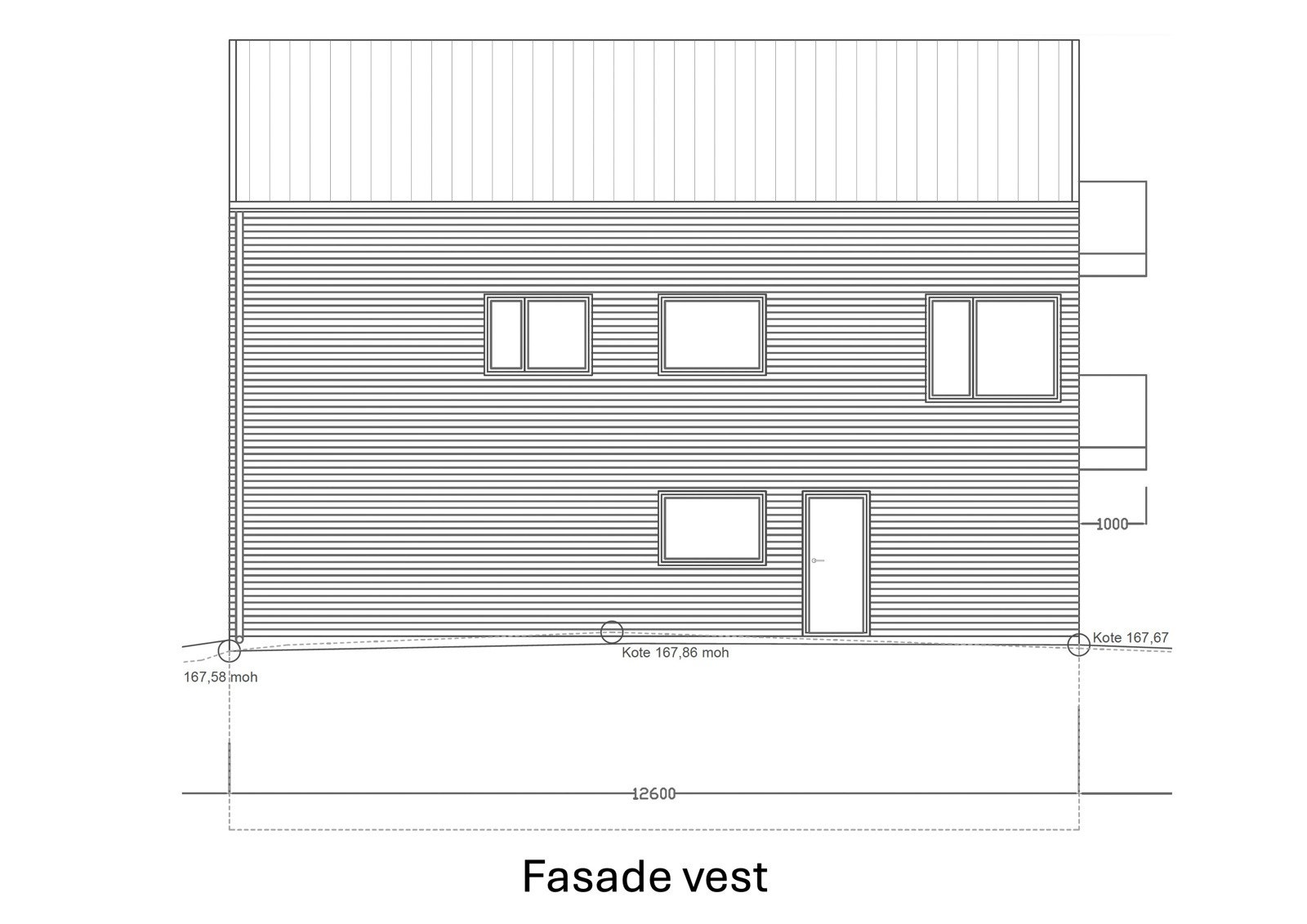 Fasade vest Galleribilde