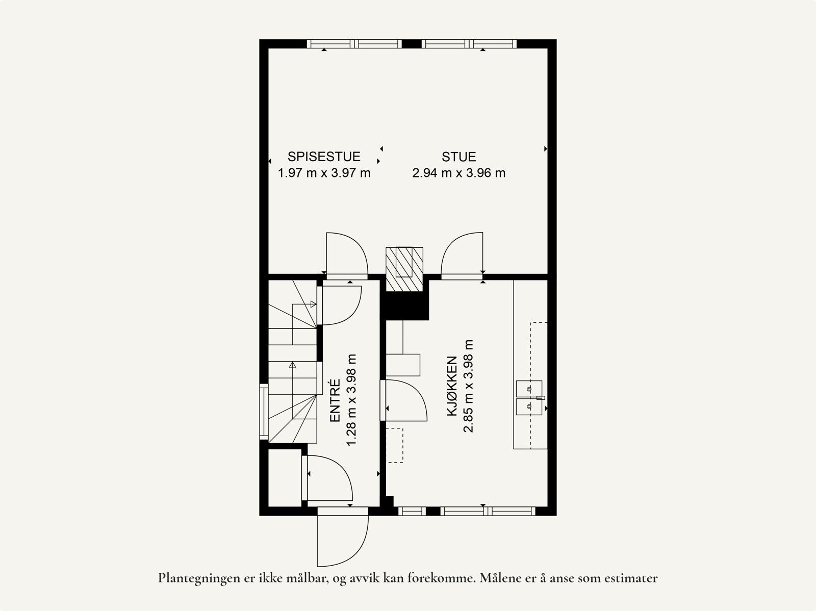 Plantegning 1.etasje. Galleribilde