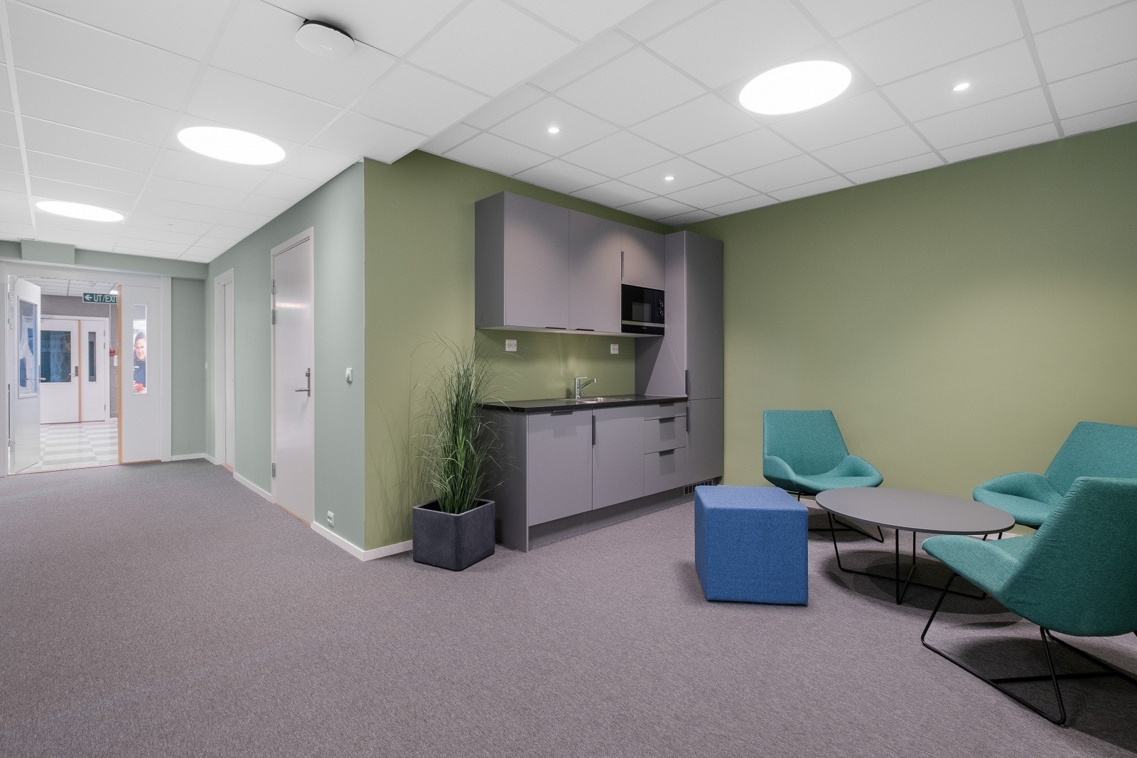 Felles kaffekrok ved møterom Galleribilde