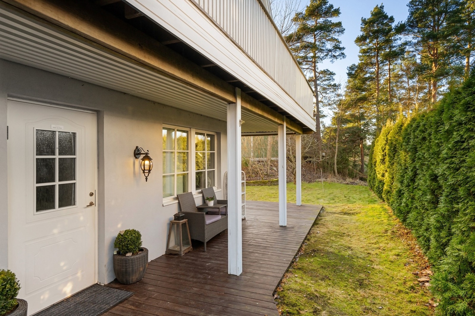 Utleiedelen har separat utvendig inngang. Galleribilde