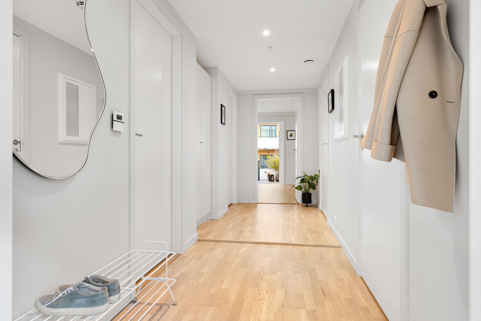 Soveromsavdelingen ligger adskilt fra stuen Galleribilde