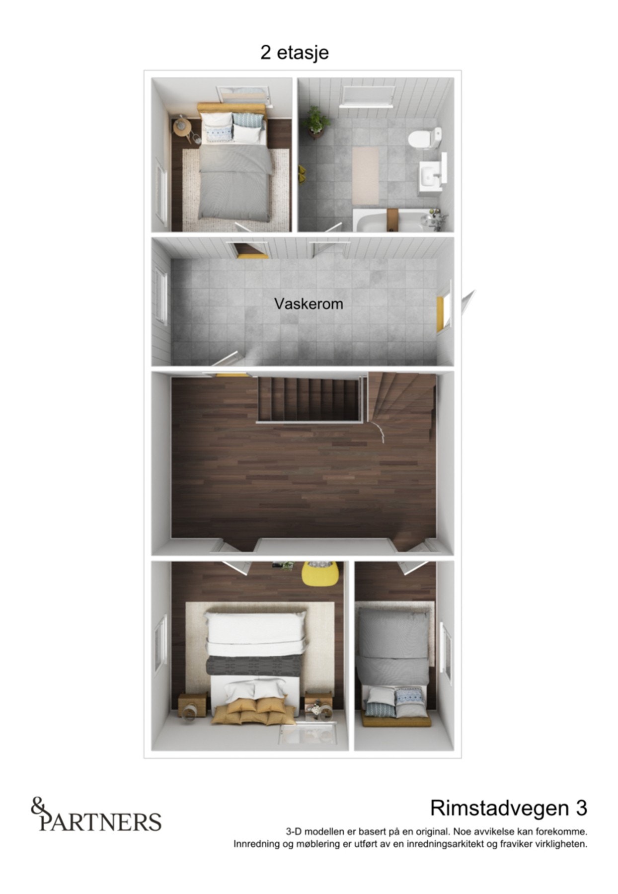 Planskisse 2. etasje Galleribilde