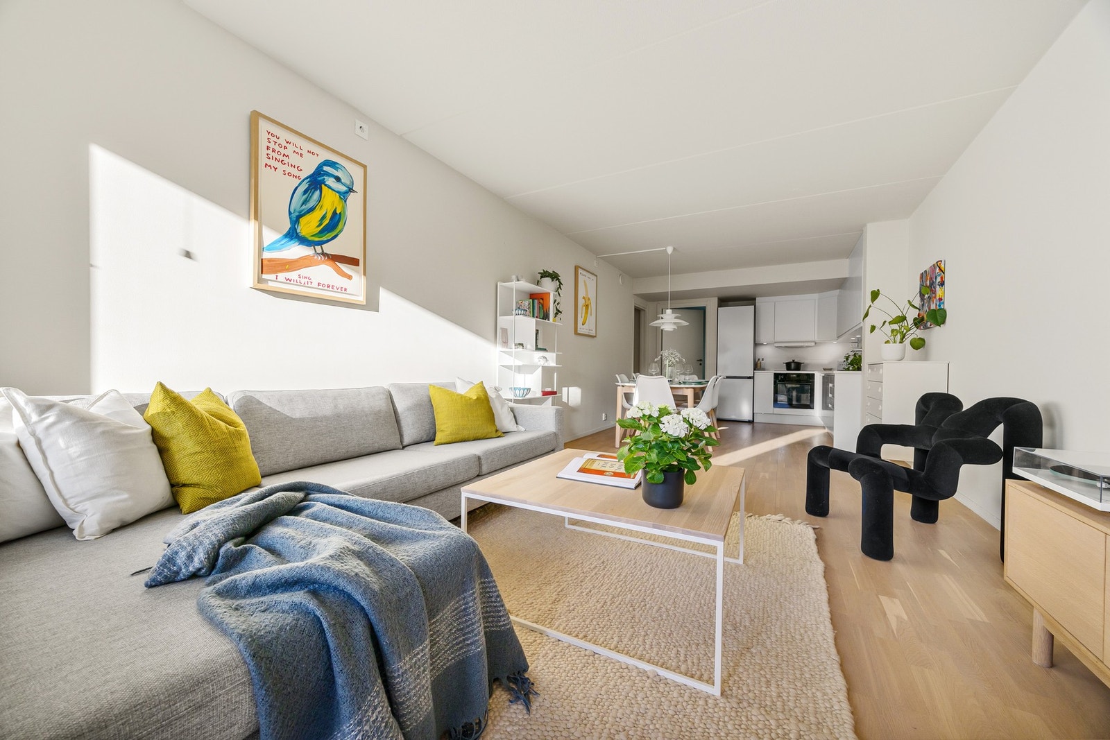 Beboerne nyter godt av gunstige lånebetingelser på fellesgjelden med fastrente på 2,97 % frem til 2032. Galleribilde