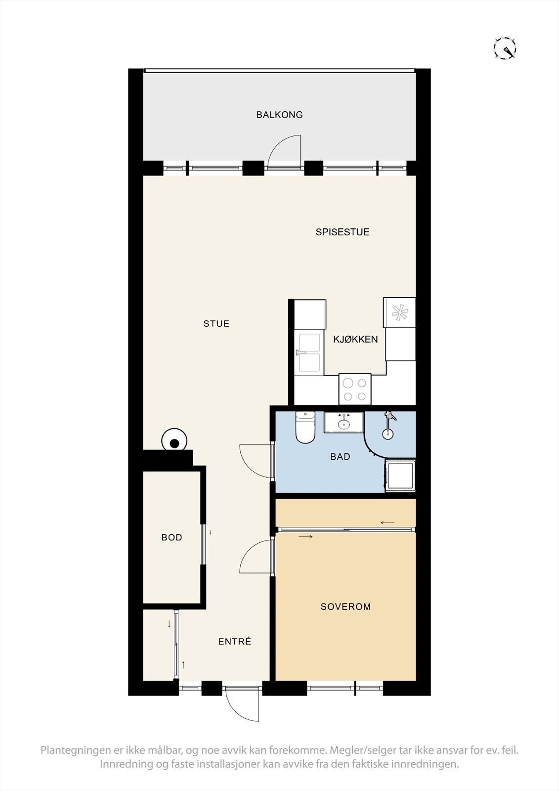 Plantegning 2. etasje. Galleribilde