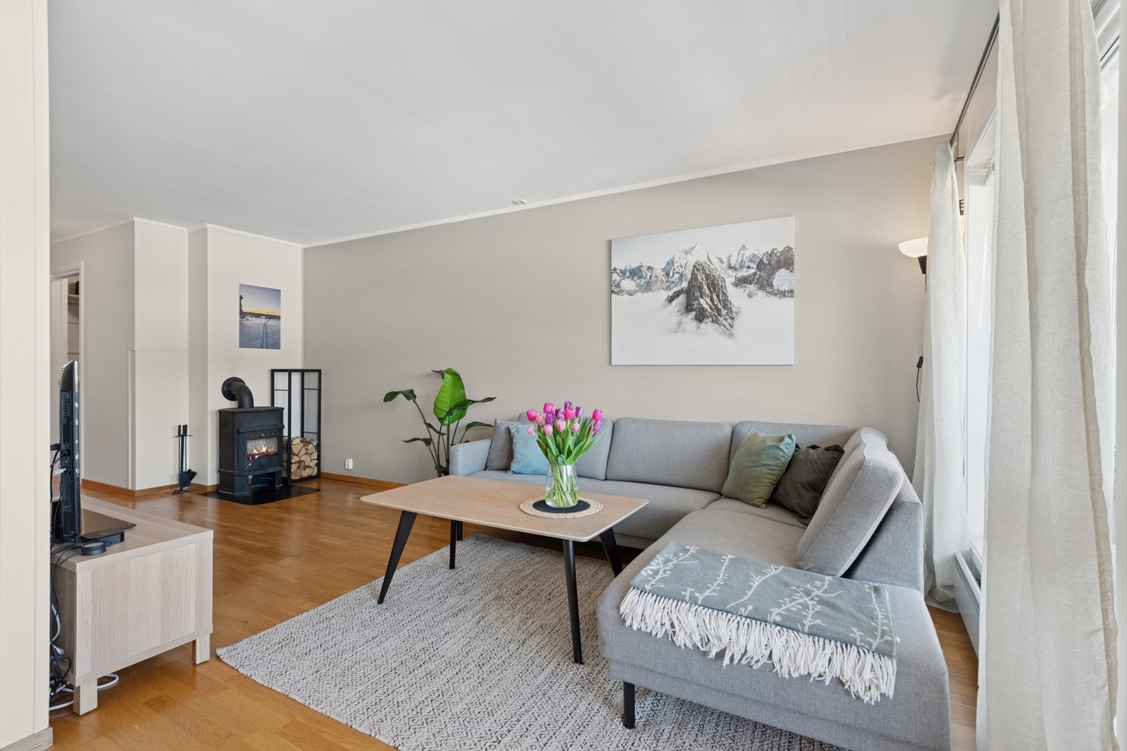 Peisovn gir en trivelig atmosfære på kjølige dager. Galleribilde