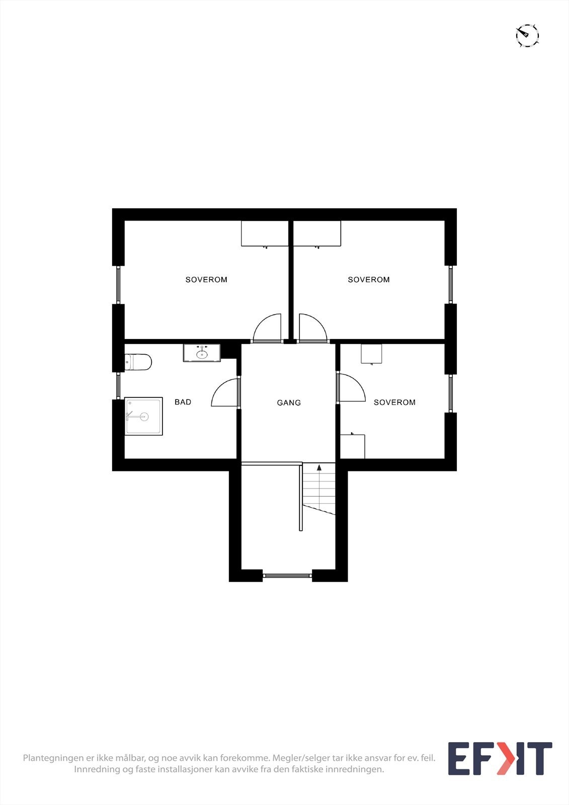 Plantegning 2. etasje Galleribilde