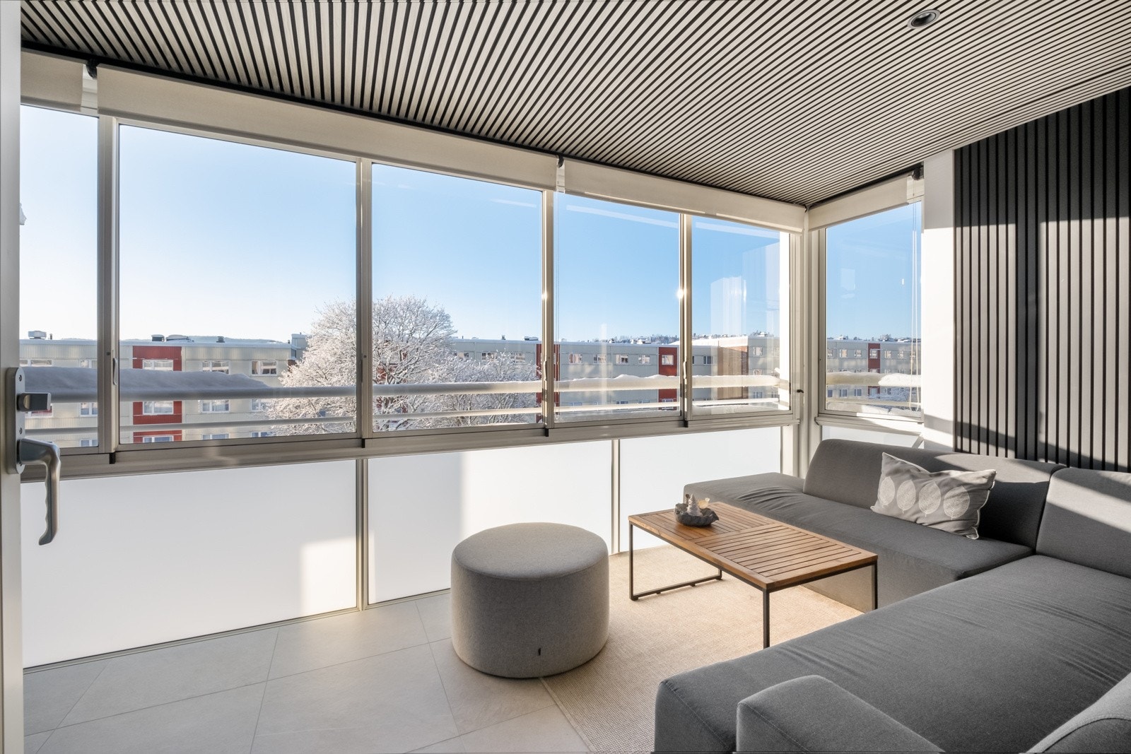 Vendt mot sydvest er det gode solforhold fra dag til kveld. Galleribilde