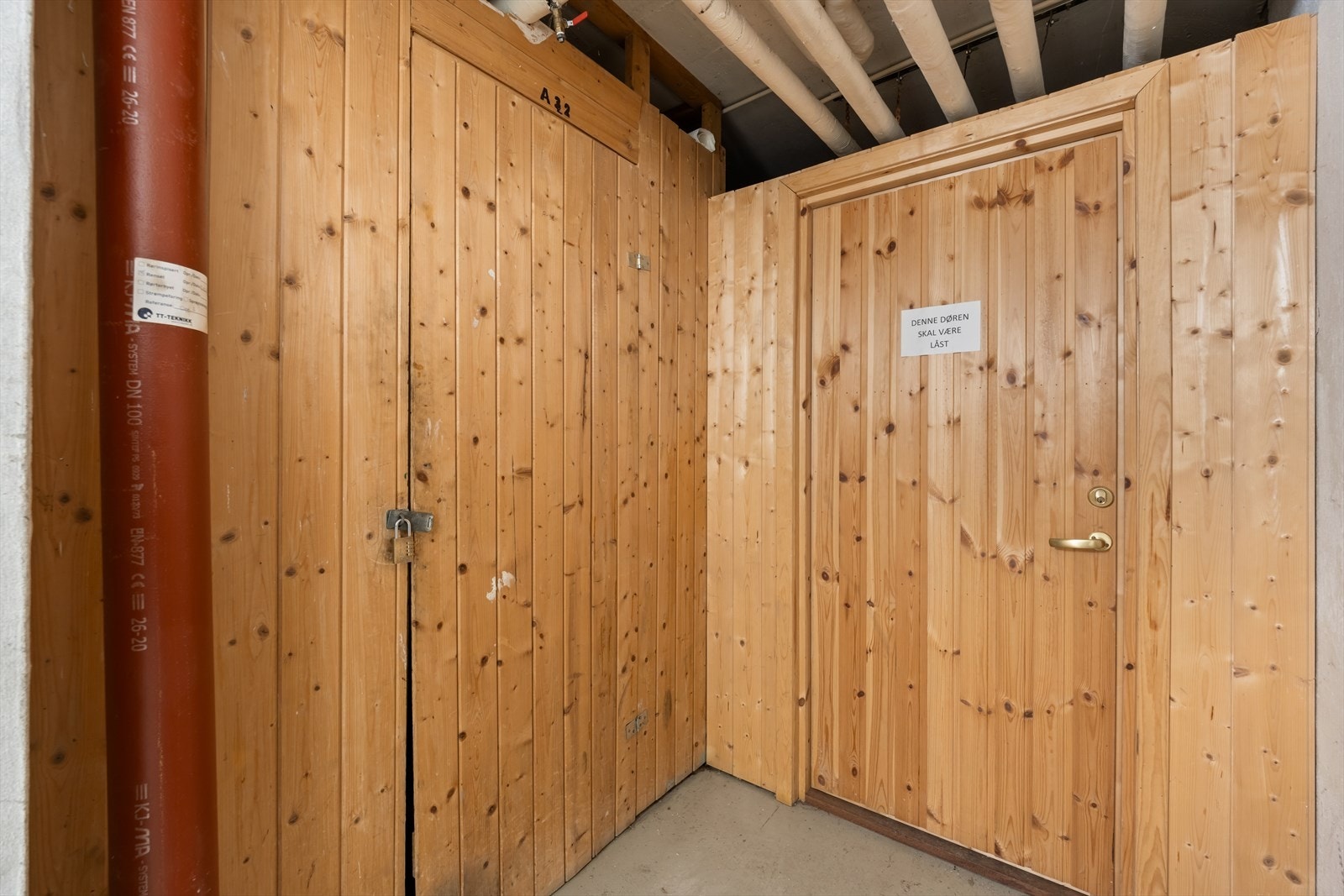 Det medfølger bod i kjeller Galleribilde