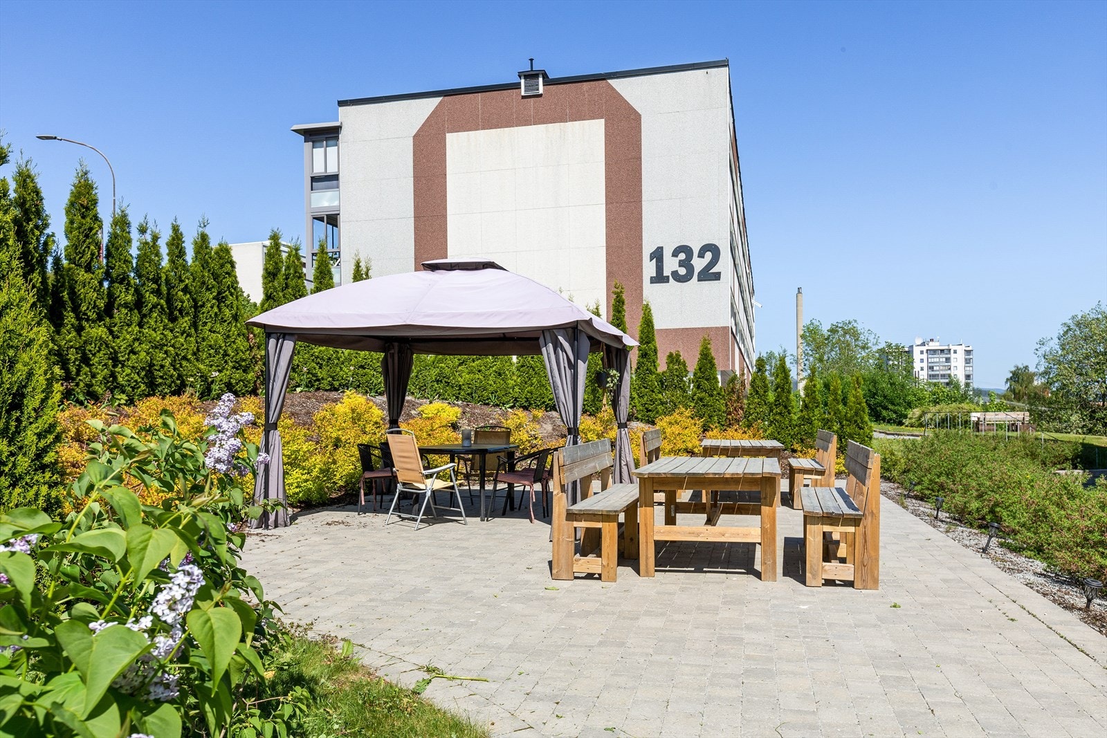 Felles uteområde Galleribilde