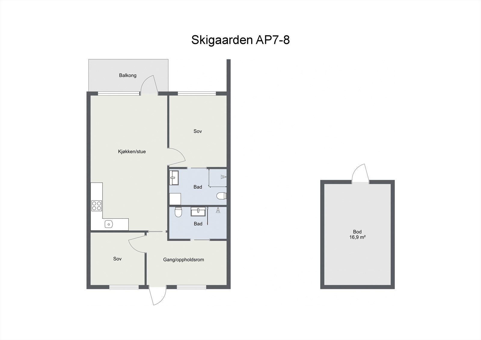 Planløsning. Galleribilde