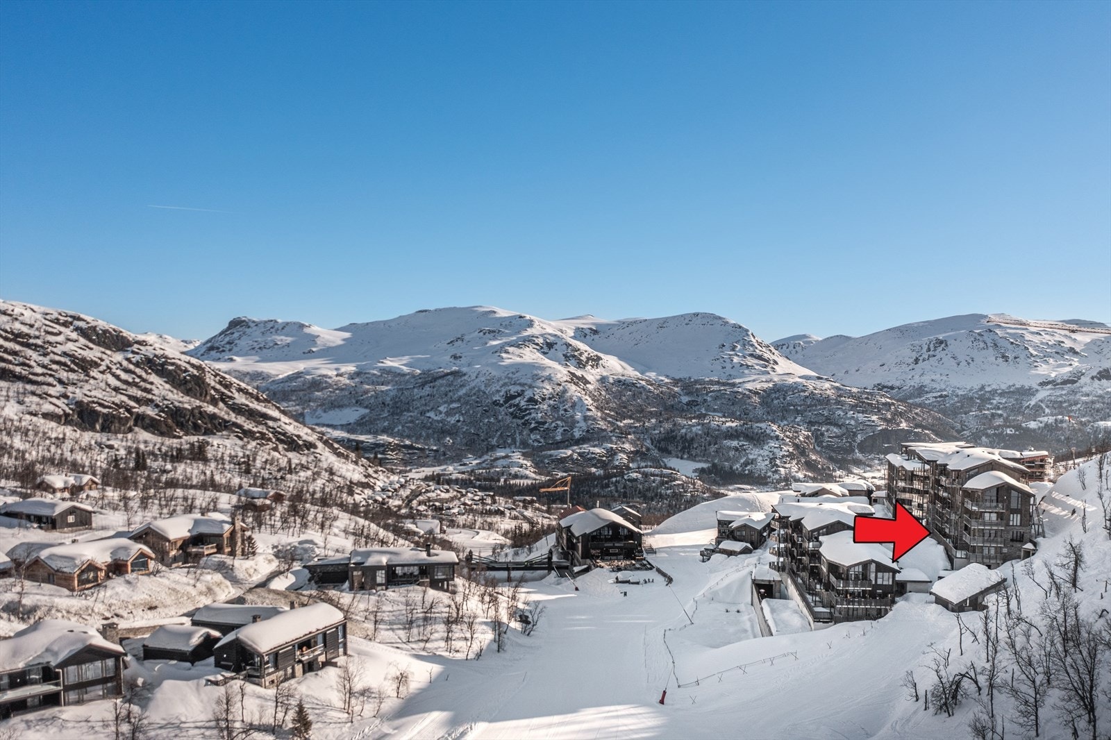 Fjellmegleren har gleden av å presentere en innholdsrik 3-roms ved eventyrlige Skigaarden! Galleribilde