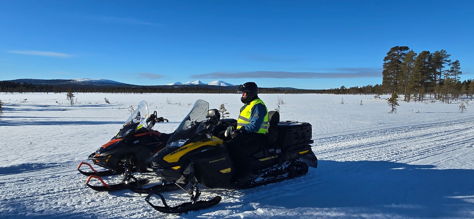 Engerdal tilbyr milevis med skuterløyper i vakre omgivelser. Galleribilde