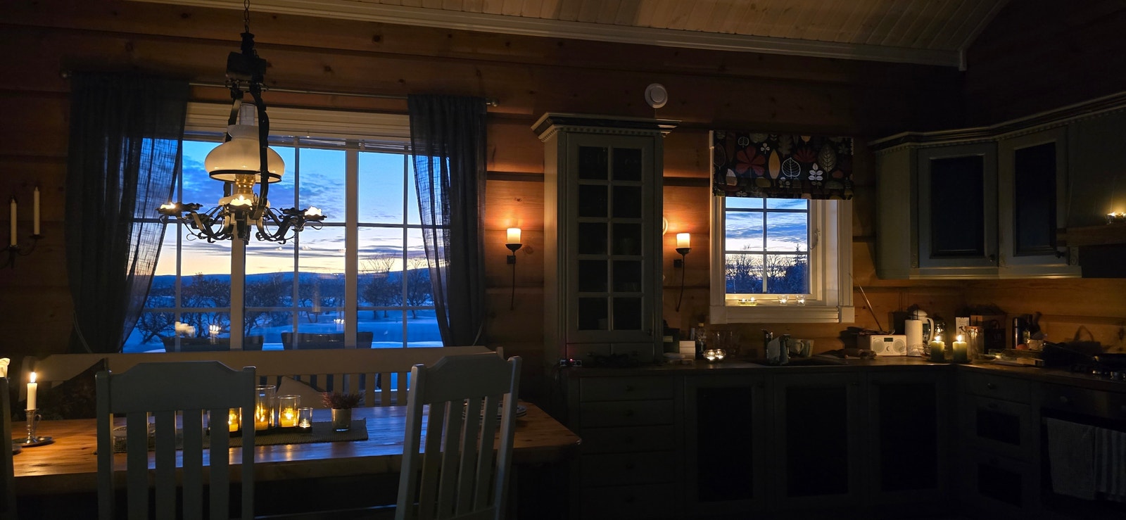 Stemningsbilde fra hytta. Galleribilde