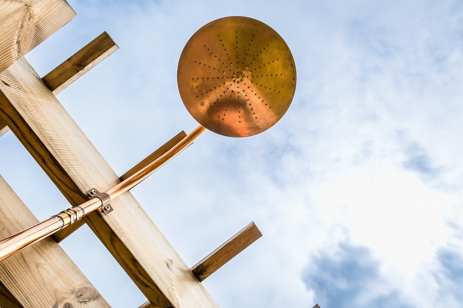 Detalj takterrasse. Galleribilde