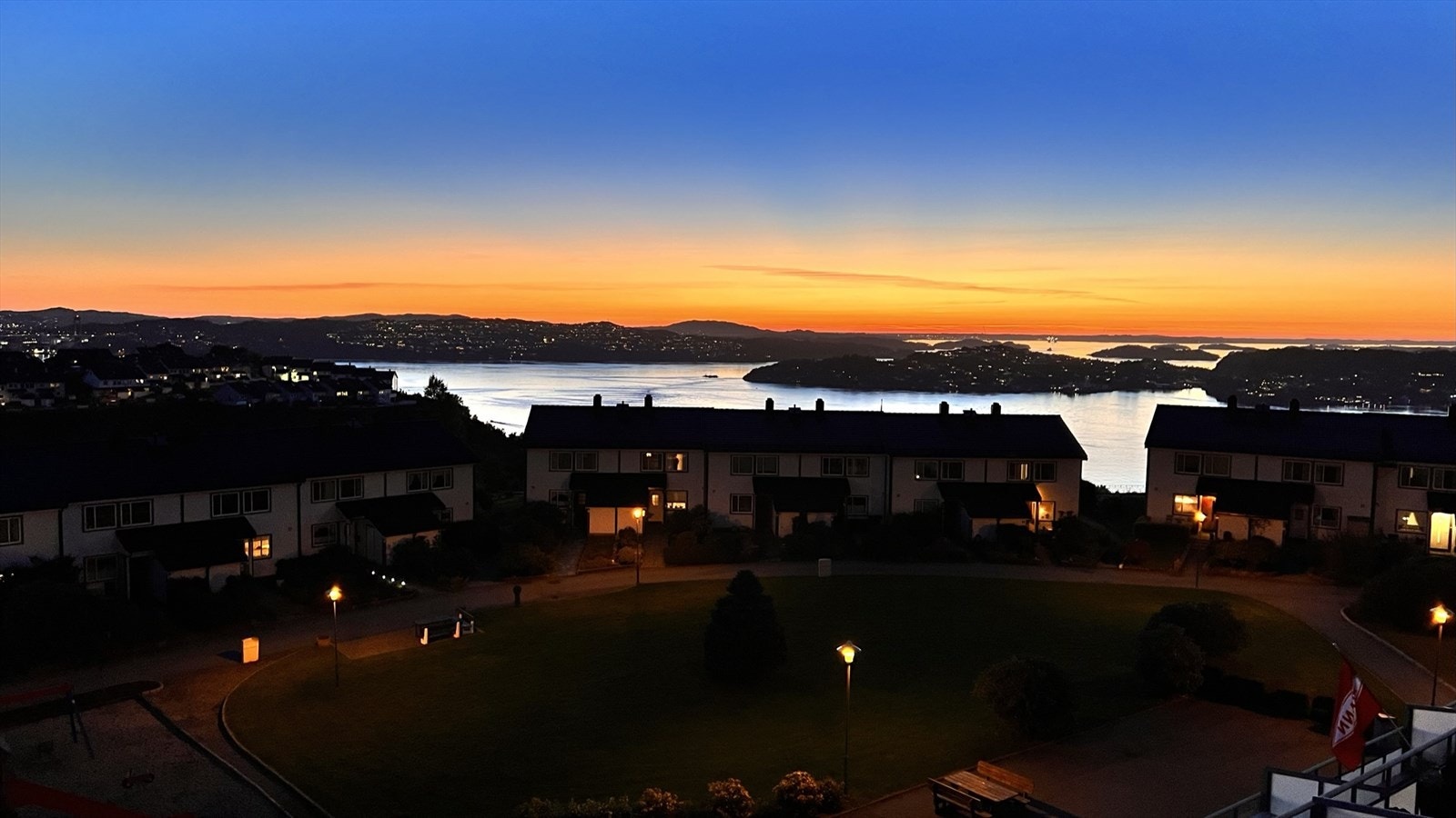 Her kan du nyte herlige solnedganger. Bildet er tatt av selger. Galleribilde