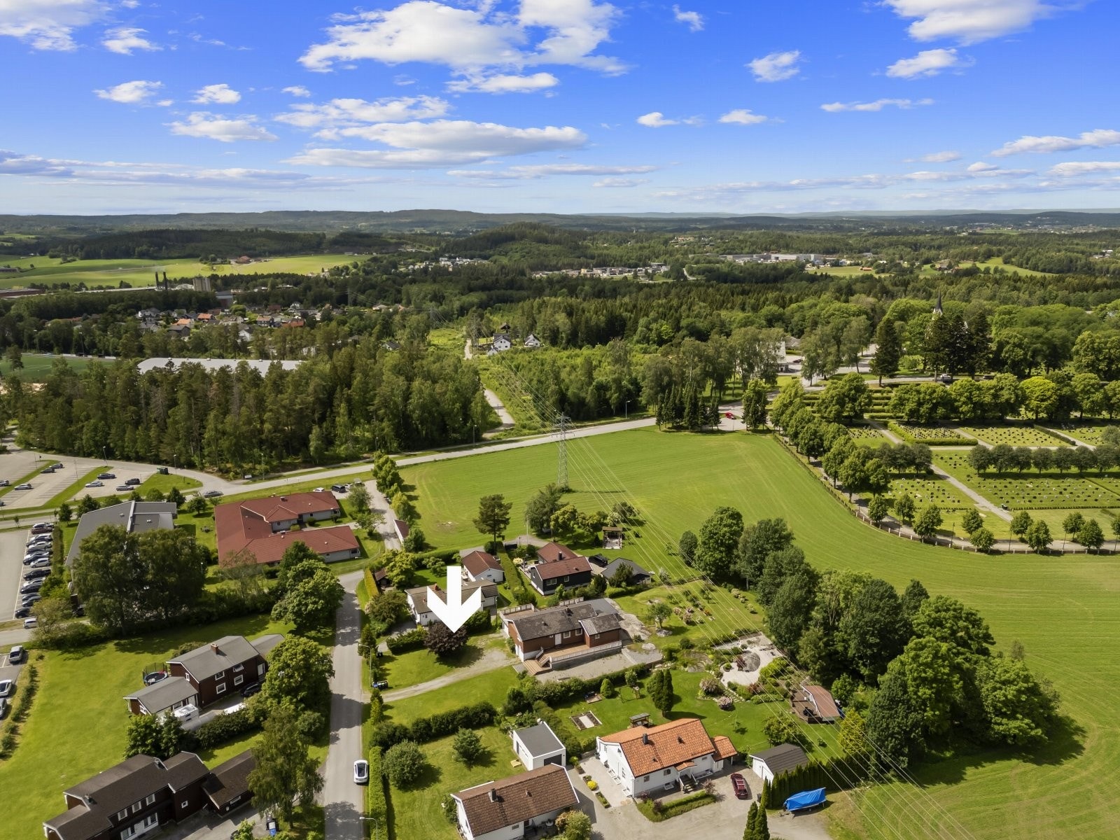 Fin beliggenhet i veletablert boligfelt Galleribilde