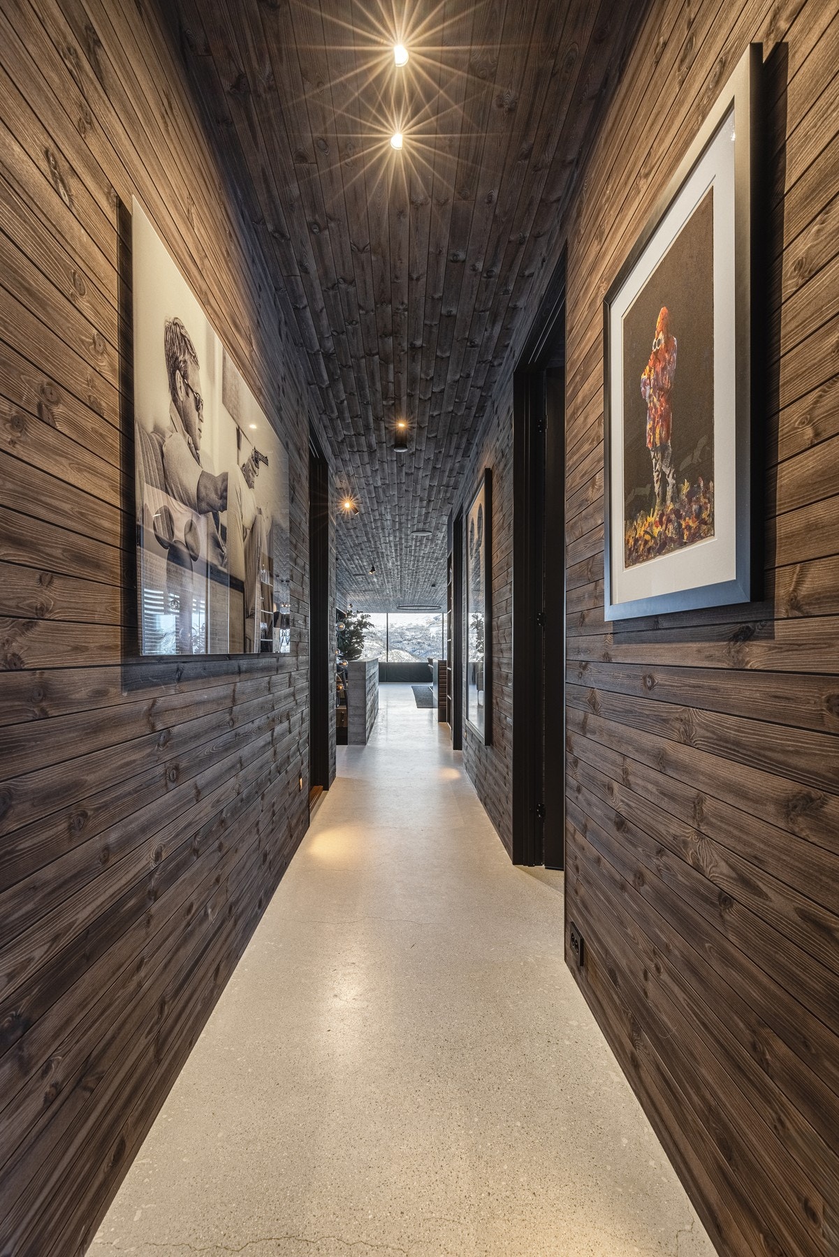 Det er lagt vekt på eksklusive materialvalg i alle rom. Galleribilde