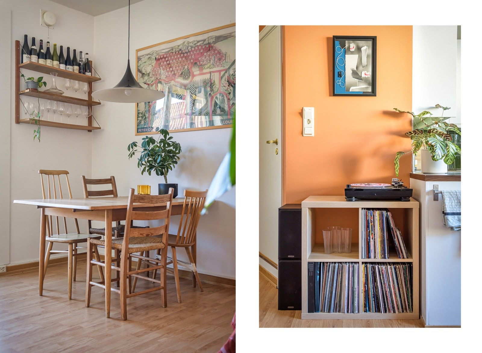 Stuen kan møbleres med spiseplass og sittegruppe alt etter som man selv ønsker å innrede. Galleribilde