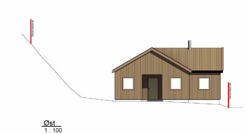 Fasade Øst Galleribilde