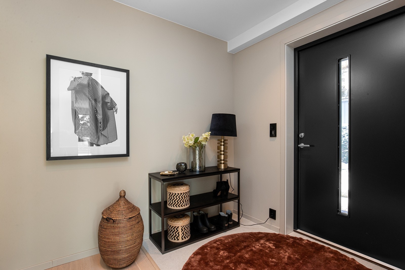 Entré med varme i gulv. Galleribilde