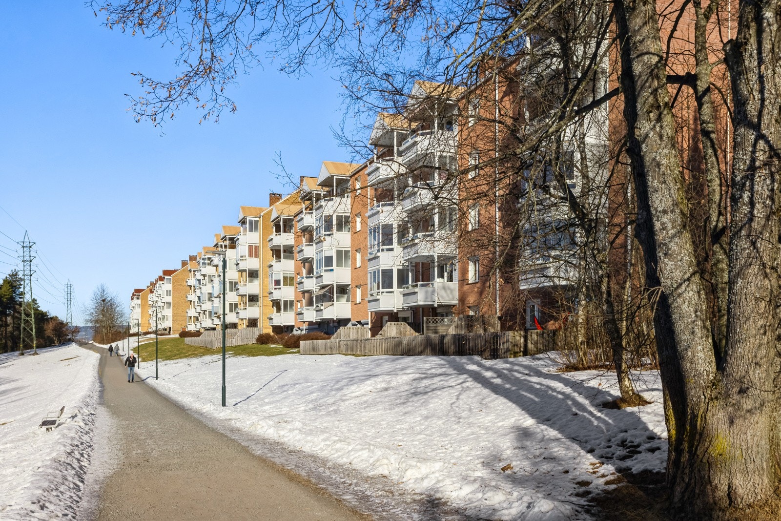 Fasade fra balkongsiden. Galleribilde