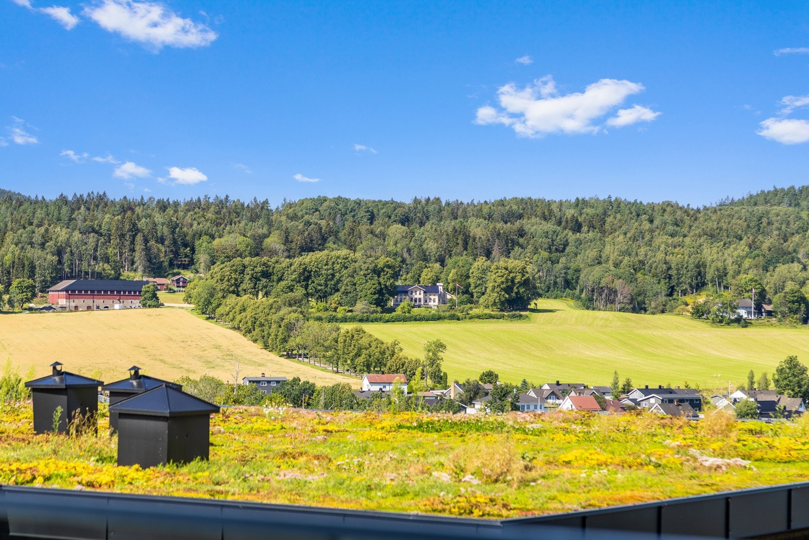 Utsikt i motsatt retning - fredelig og idyllisk Galleribilde