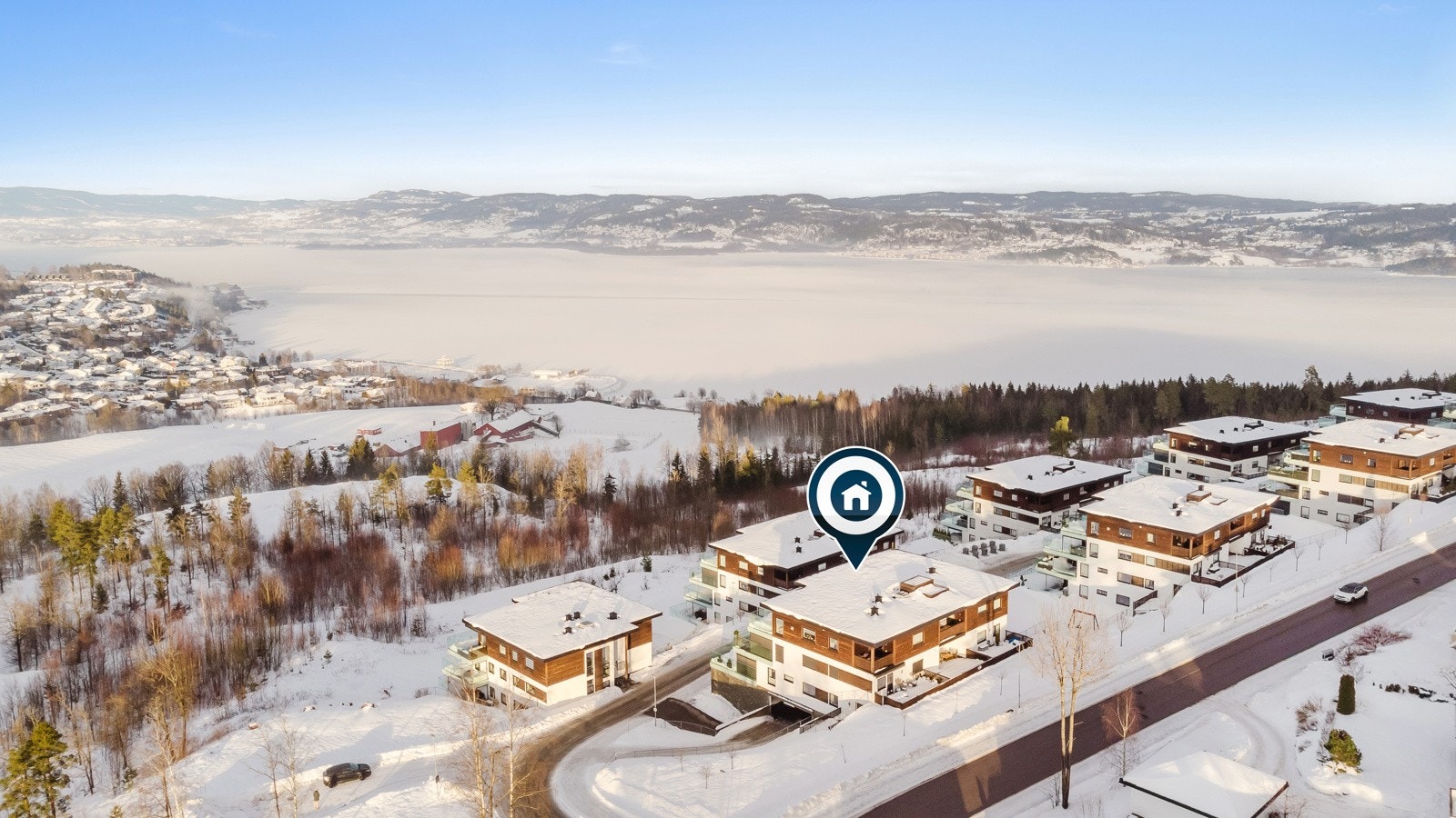 Denne leiligheten ligger fint til i ytre del av Kniveåsen i et poplært og nyere boligområde Galleribilde