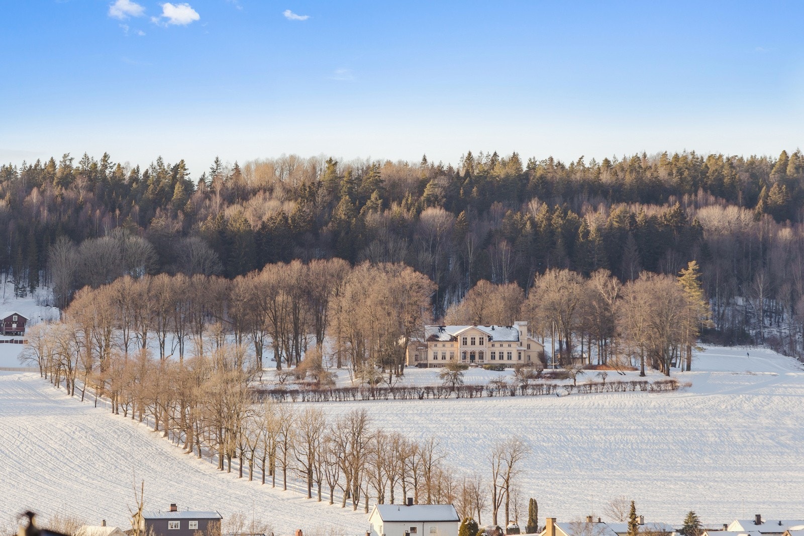 Utsikt fra leiligheten i motsatt retning Galleribilde