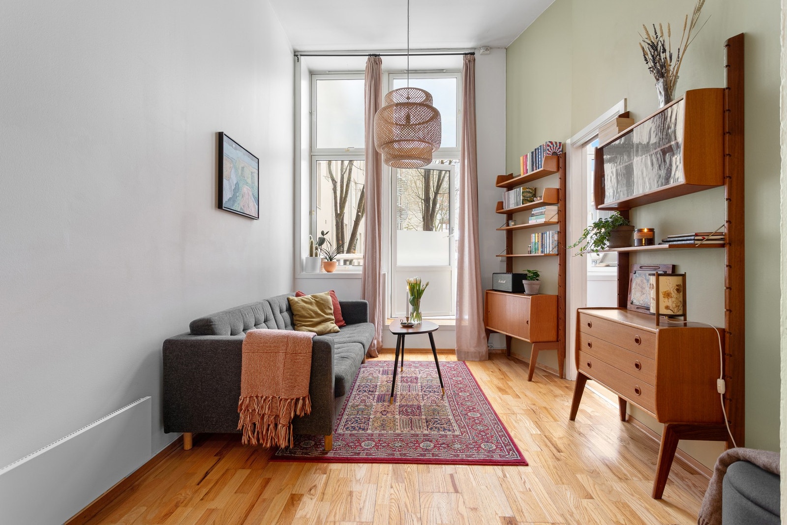 Takhøyde på ca. 3,5 meter sørger for en svært luftig atmosfære. Galleribilde