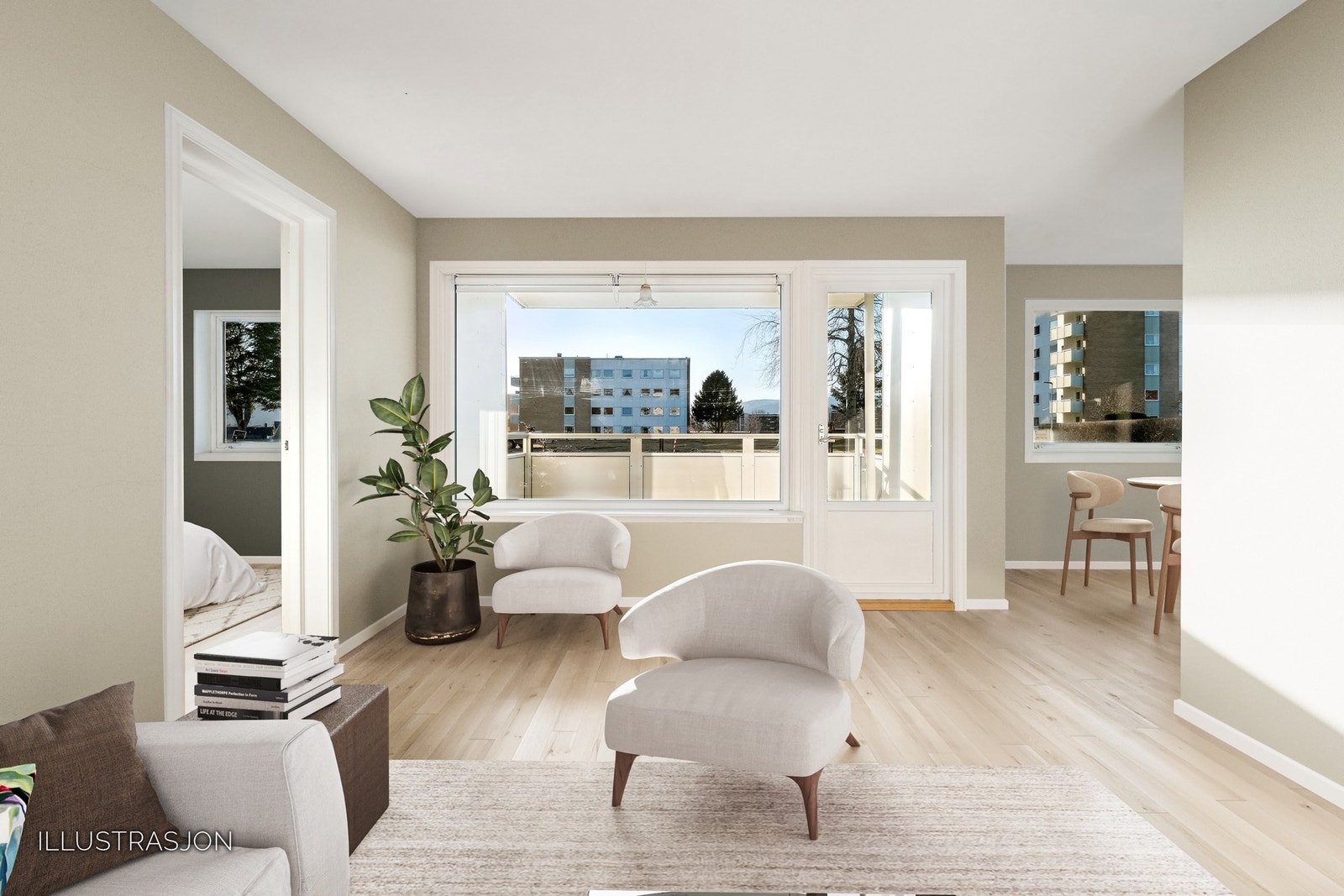 PrivatMegleren har gleden av å presentere Østre Aspehaug 11! Bildet er digitalt stylet. Galleribilde