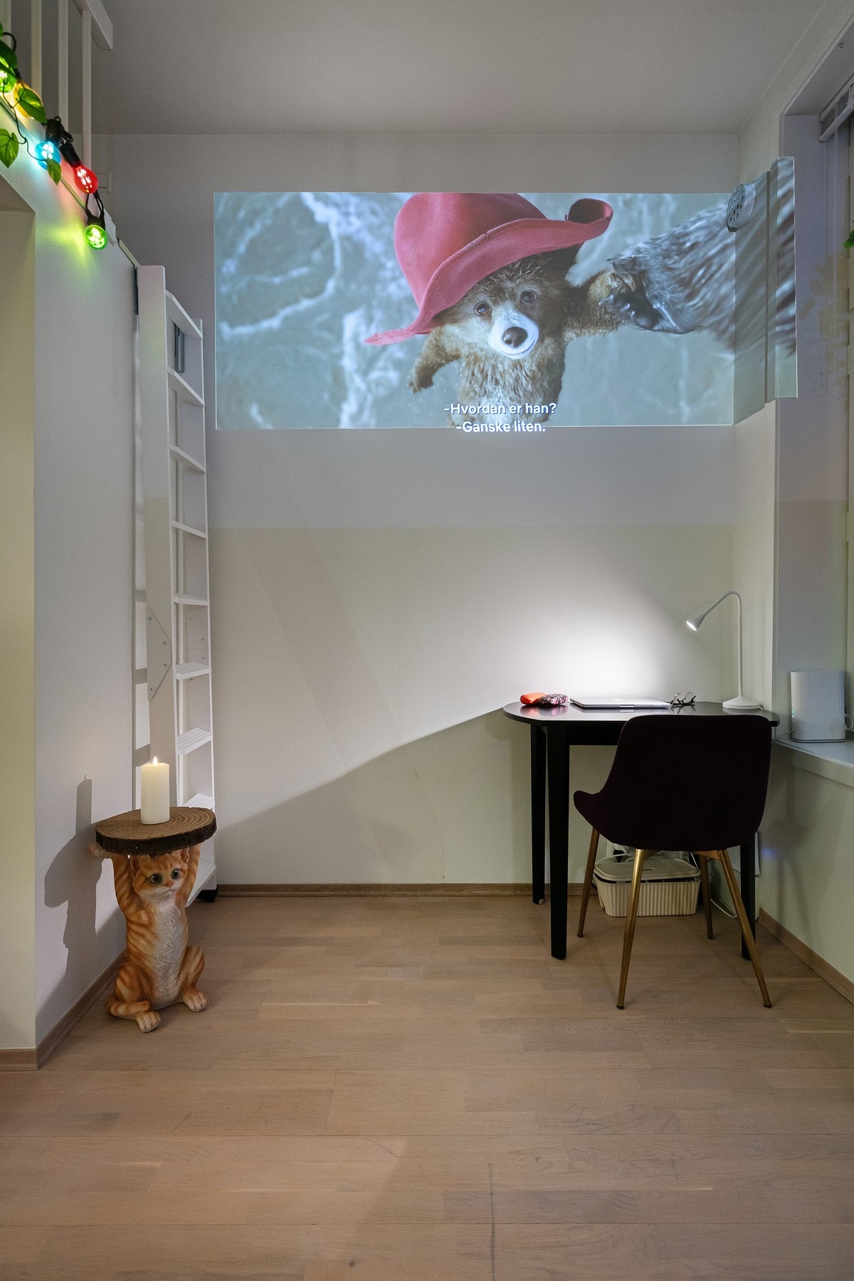 Her er det gode muligheter for hyggelige kvelder. Galleribilde